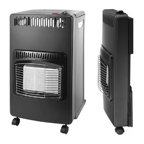 Set Estufa Gas c/Válvula Manguera + Calientacama 2 Pza Cuori Negro