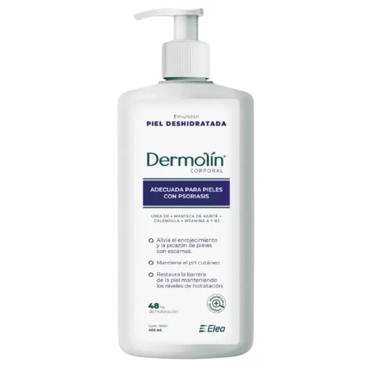 DERMOLIN COPORAL PIEL SENSIBLE X 400 ML 