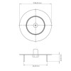 ACCESORIO BASE EMPOTRAR PARA SPOT VIKER ACCESORIO BASE EMPOTRAR PARA SPOT VIKER