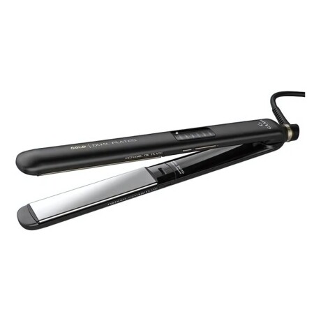 Planchita de pelo GAMA Led Dual Plate Gold Negro