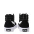 Botas de Mujer PONY Casual Lona Negro - Blanco