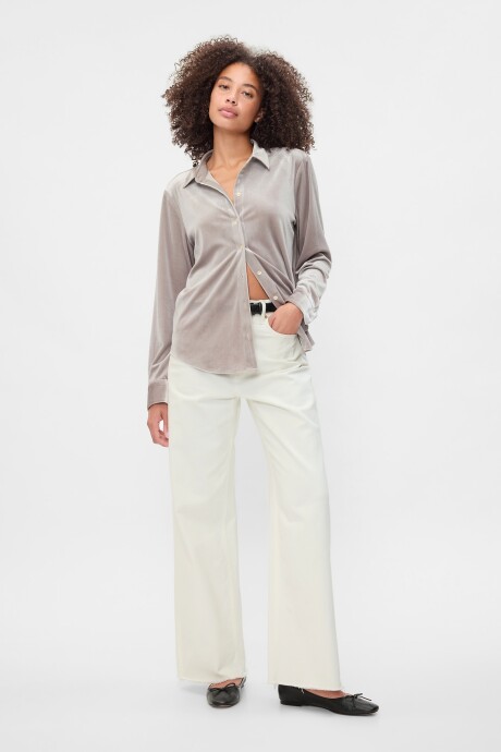 Camisa Terciopelo Mujer Quail