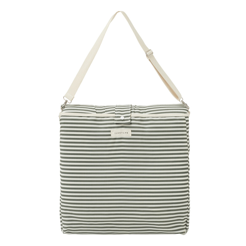 Silla reposera reclinable The Vacay Olive