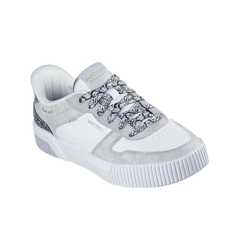Championes Slip-Ins - Jade Radiant Roar White/silver