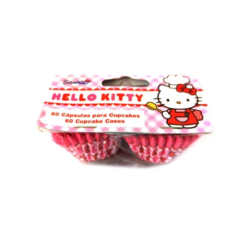 Set x60 Pirotines Mini Cupcakes - Hello Kitty U