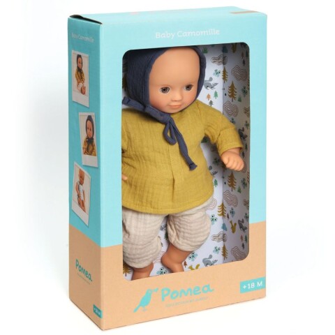 DJBEBEB Muñeco Bebe Con Ropa Pomea Dolls - Baby Camomille