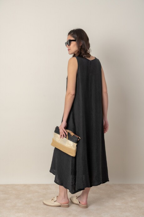 VESTIDO LUX LUNA Negro