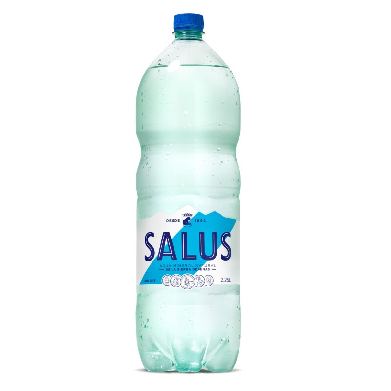 AGUA SALUS C/GAS 2.25 L Agua Salus C/gas 2.25 L