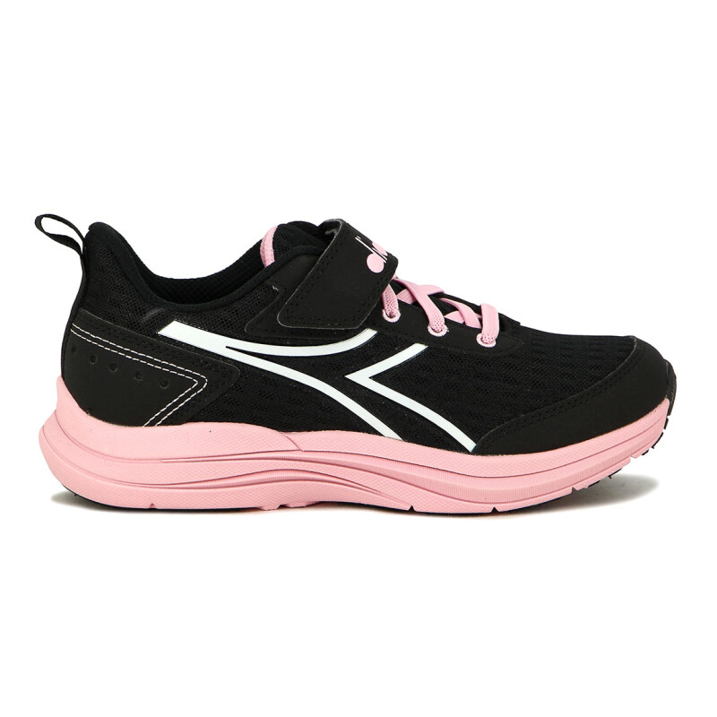 Diadora Calzado Deportivo Running SNIPE - Junior Negro-Rosado