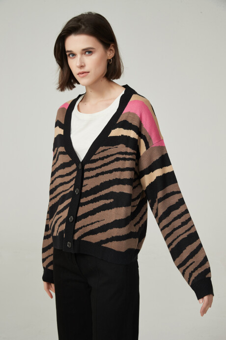 Cardigan Marcaz Estampado 2