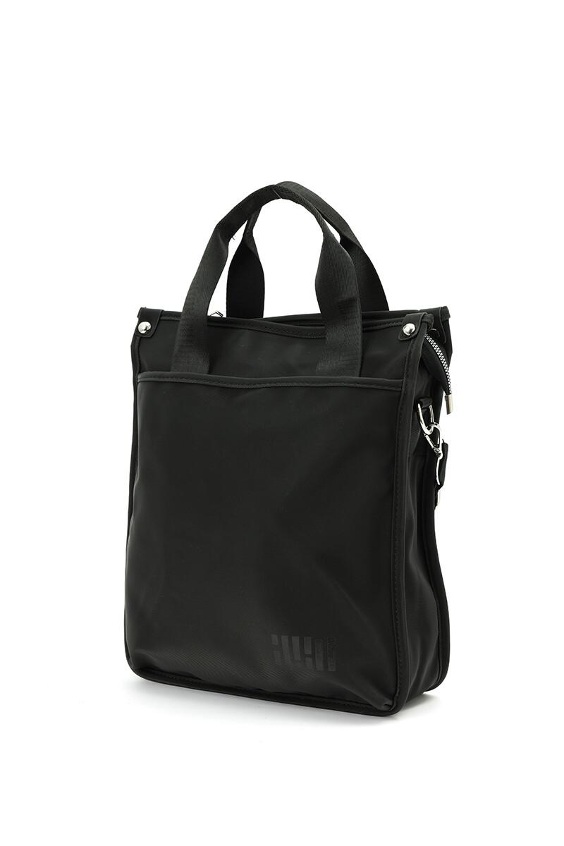 Cartera matera con bolsillo Negro