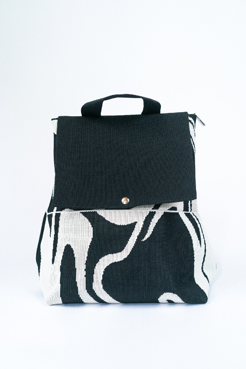 Mochila Oliva - Negro 