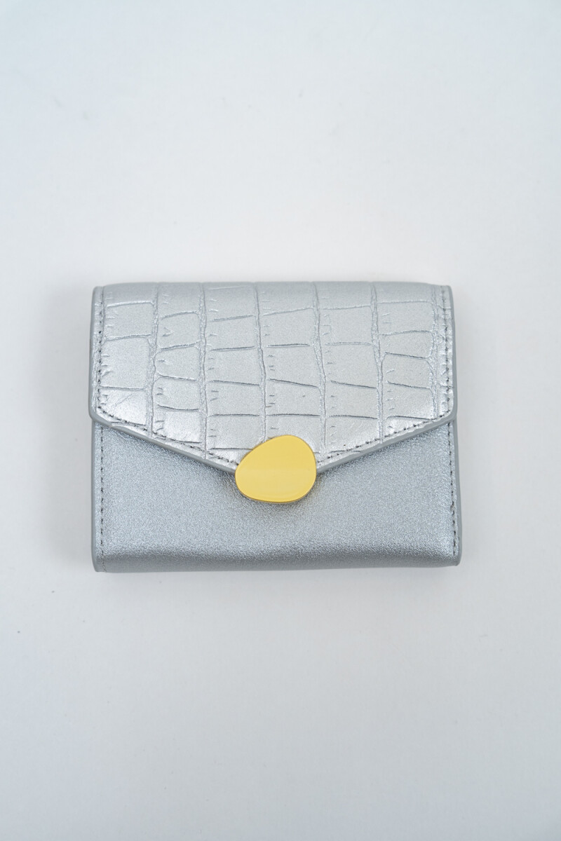 Billetera Sani - Plateado 