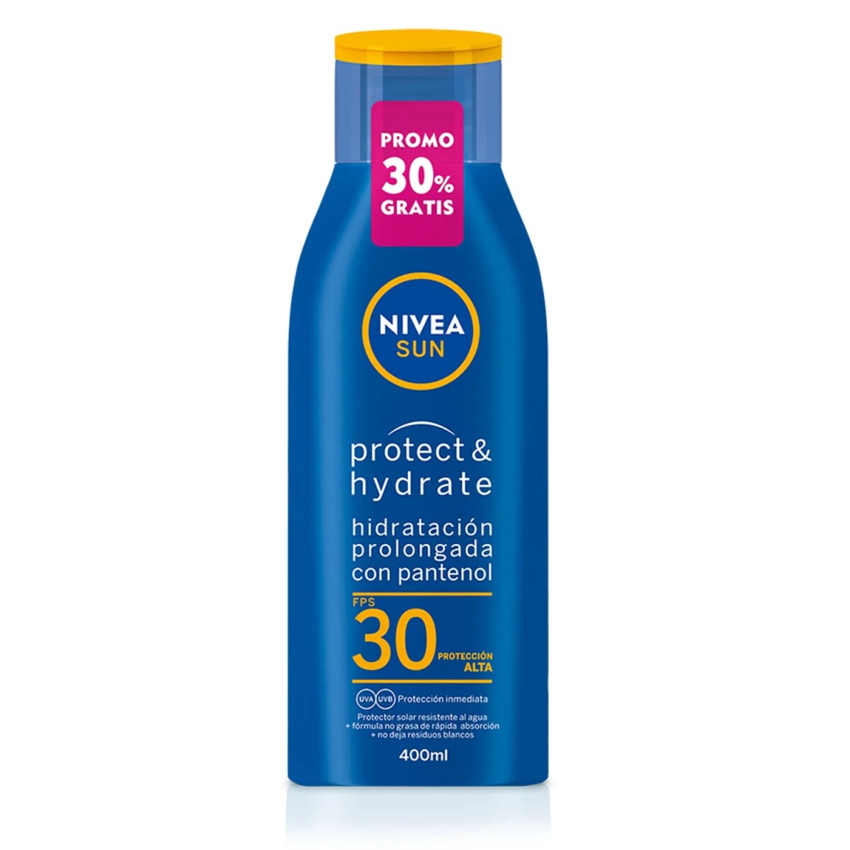 Protector Solar Nivea Loción Hidratante F30 400 Ml. 