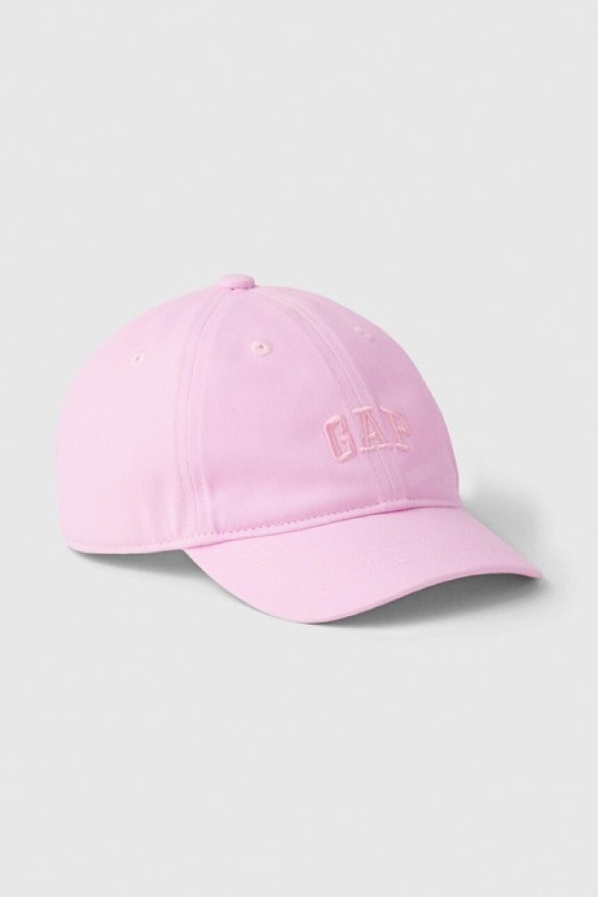 Gorro Con Visera Logo Gap Toddler Niña Sugar Pink