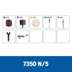 Minitorno Dremel 7350 con 5 accesorios 24 meses / Dremel Unica