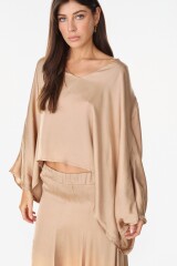 Blusa Bell Camel