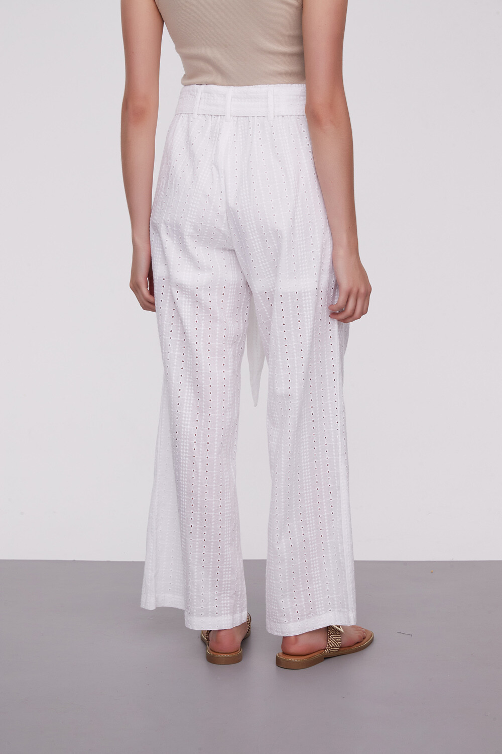 Pantalon Palmei Blanco