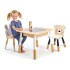 Juguete Silla De Madera Oso Del Bosque Tender Leaf Niños Juguete Silla De Madera Oso Del Bosque Tender Leaf Niños