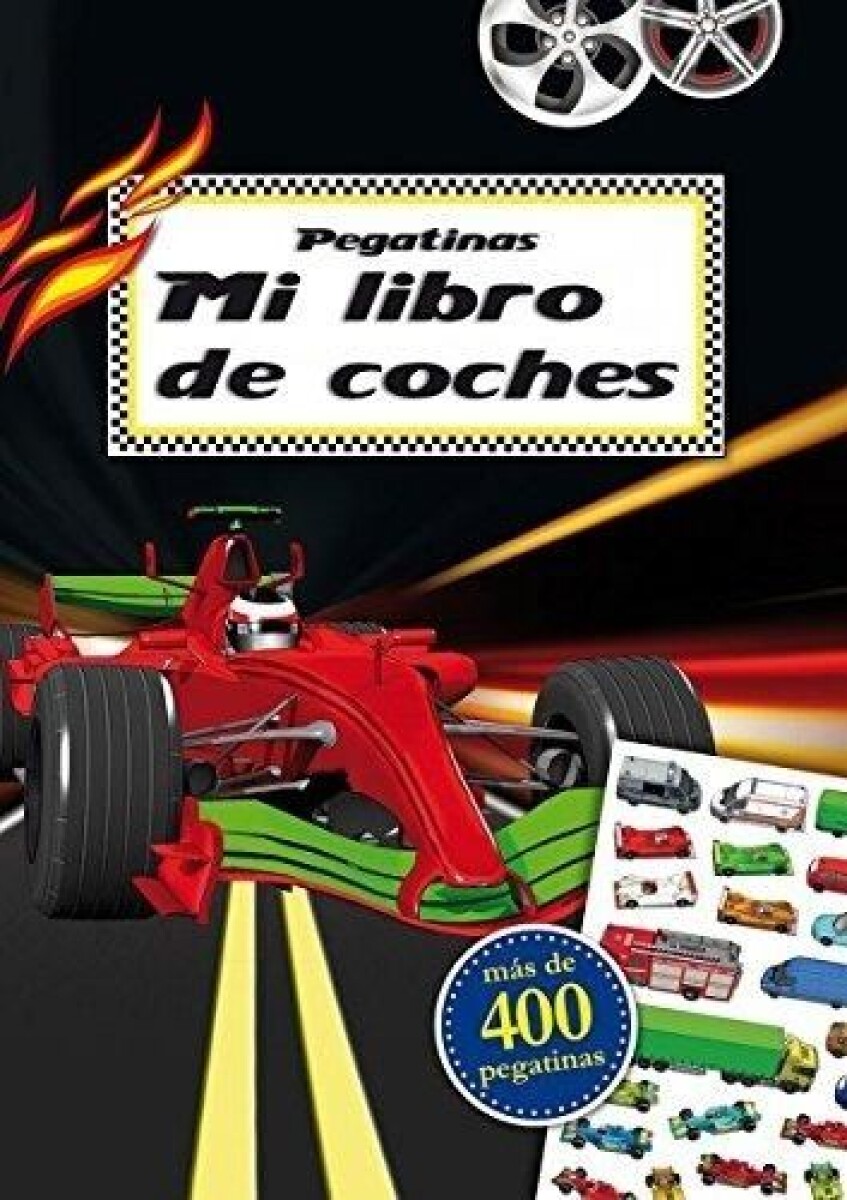 Pegatinas. Mi Libro De Coches 