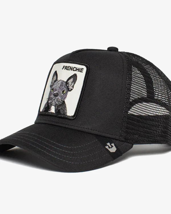 Gorra Goorin Bros Trucker Baseball - The Frenchie Bulldog Negro