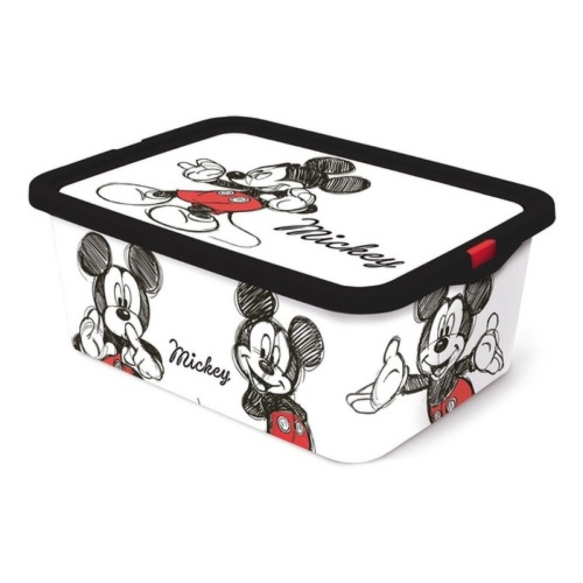 Caja organizadora infantil con tapa Plasútil 13 litros - Mickey 