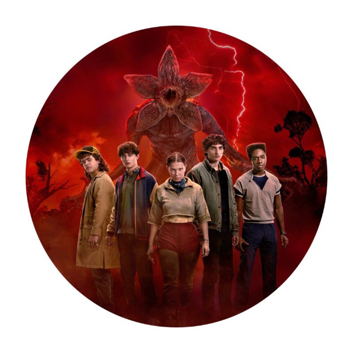 Lámina Stranger Things - Stranger Things Demogorgon Circ. 