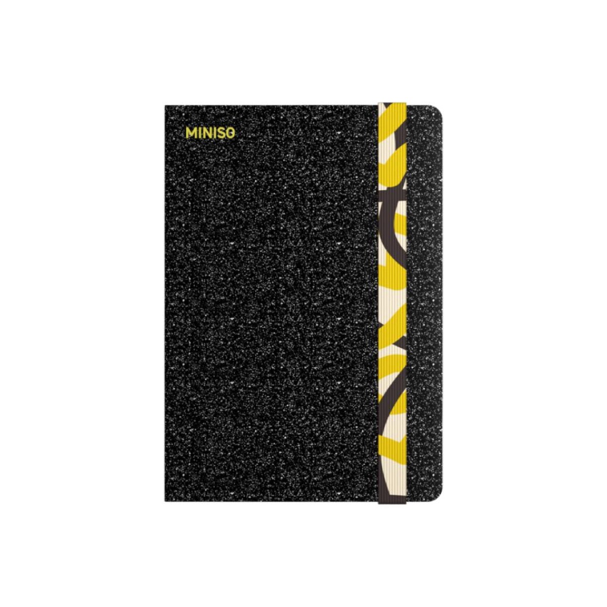 Cuaderno glitter A5 - negro 