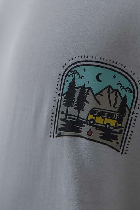 Remera Pulau Woods Blanco