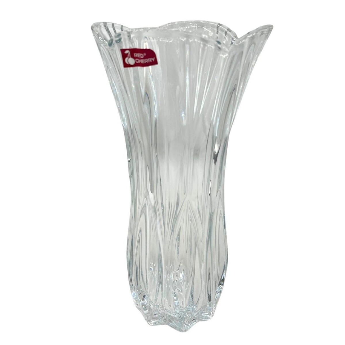 FLORERO DE VIDRIO RED CHERRY • 30cm 