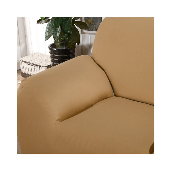 Cubre Sofa Elastico Elastizado Funda 1 Cuerpo Plaza Variante Color Mostaza