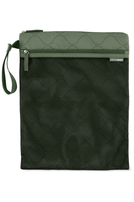 Bolsa impermeable, verde Sin color