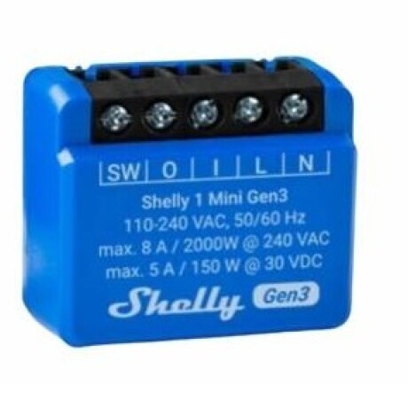 Rele Shelly Mini 1 GEN3 Wi-fi 001