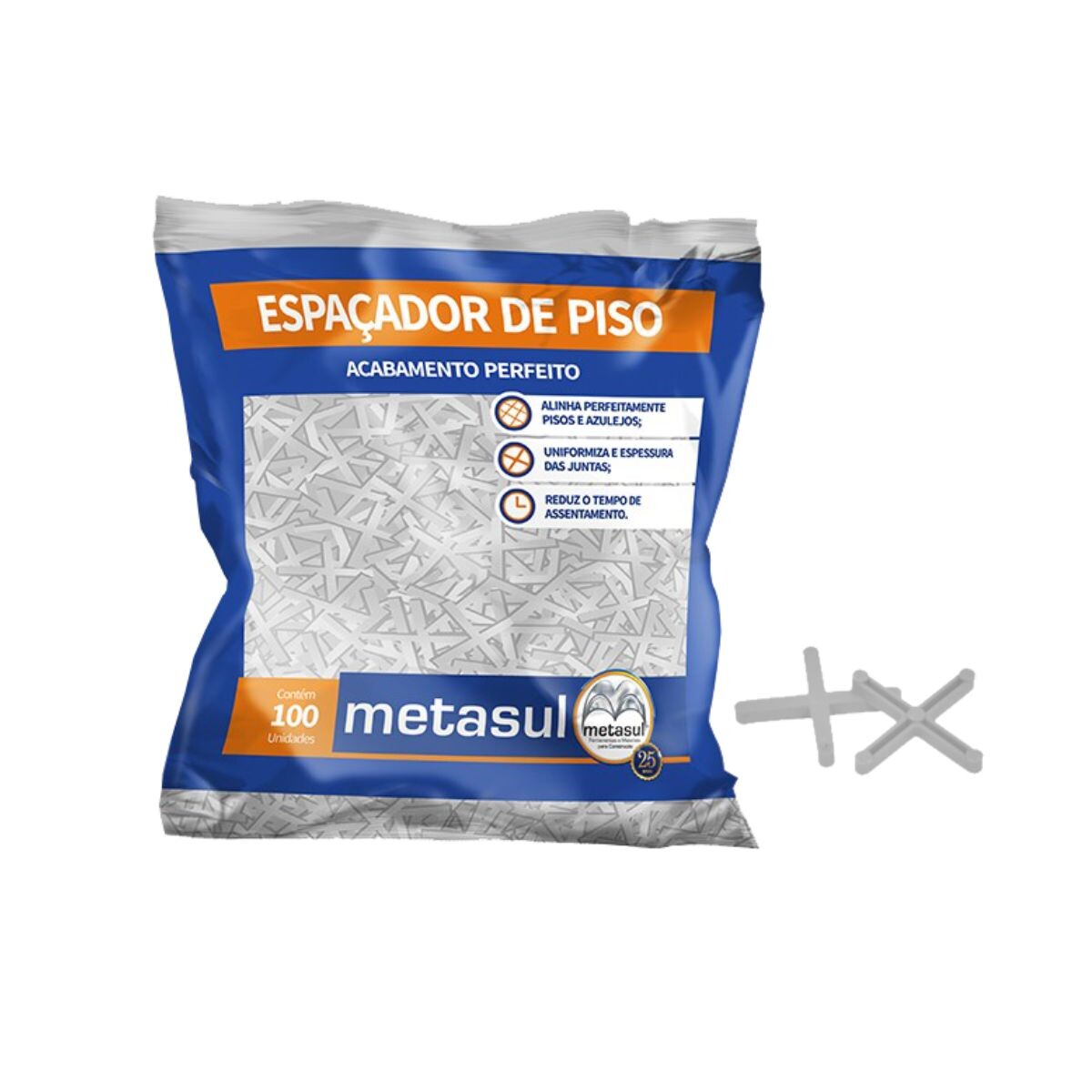 Espaciador De Azulejos 2mm Metasul 