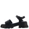 Sandalia de Mujer Miss Carol EBRO con pulsera Negro