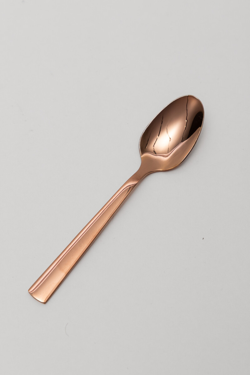 Cuchara Para Café Asher Set 4 Un. Rose Gold - Color Unico 