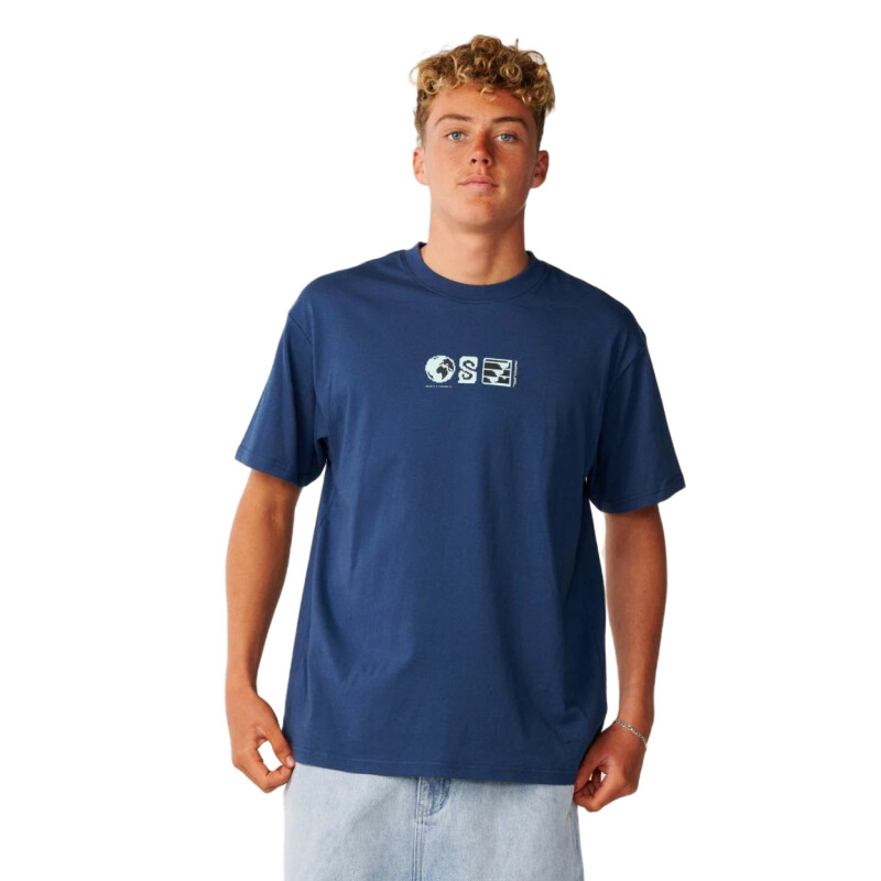 Remera Rip Curl Sseries Vc Digicon - Azul Remera Rip Curl Sseries Vc Digicon - Azul