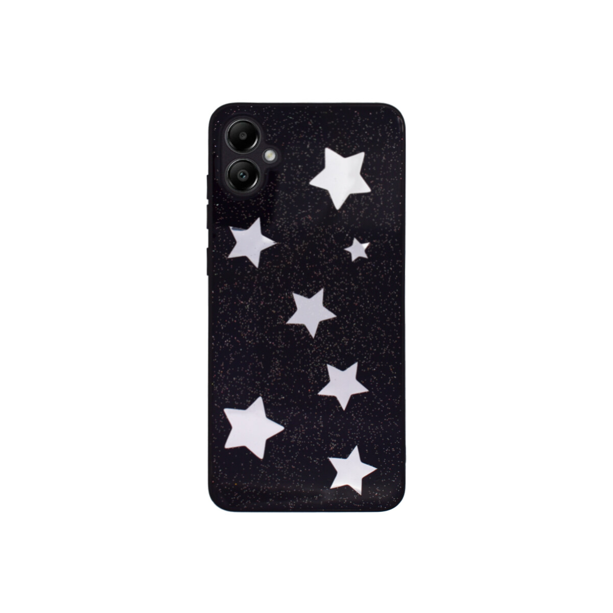 Protector para Samsung Galaxy A05 estrellas color negro 