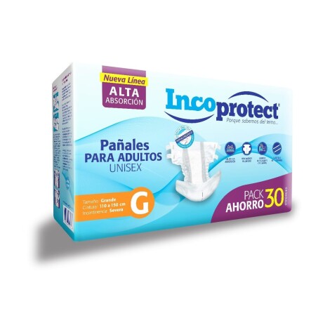 Pañales IncoproTec G x30 – Protección y Comodidad para Bebés Pañales IncoproTec G x30 – Protección y Comodidad para Bebés