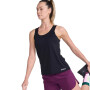 Aero Singlet - Mujer Black/silver Reflective
