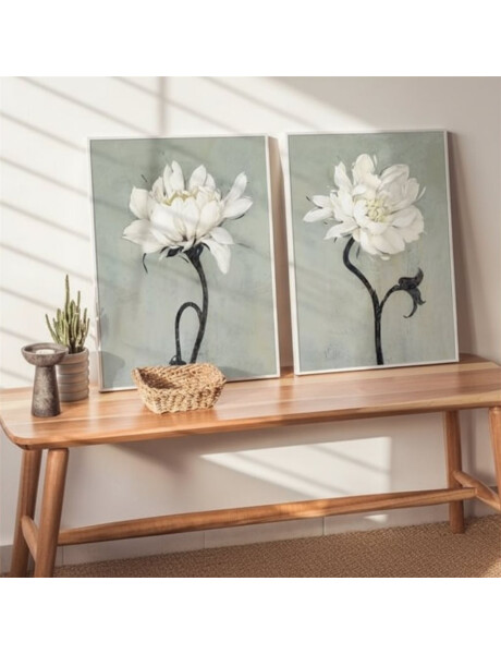 CUADRO CANVAS 40x60cm MARCO FLOR 1 CUADRO CANVAS 40x60cm MARCO FLOR 1