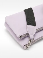 Bolso De Tiracolo Textura Suave violeta