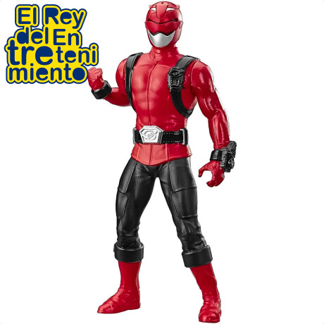 Muñeco Figura De Acción Power Ranger Rojo Hasbro 25cm Rojo