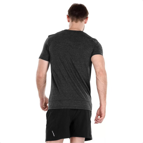 Remera Camiseta Topper Básica Deportiva Para Hombre Gris Oscuro