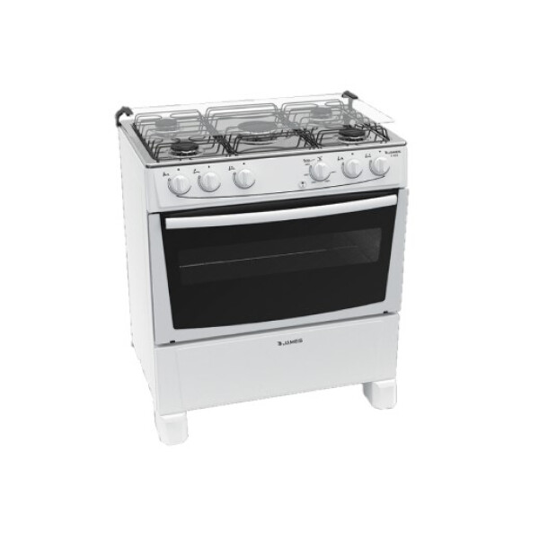 COCINA JAMES 5 HORNALLAS BLANCA MOD C 150 B 3150 COCINA JAMES 5 HORNALLAS BLANCA MOD C 150 B 3150