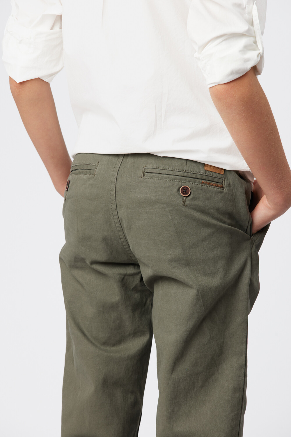 PANTALÓN CLÁSICO Verde