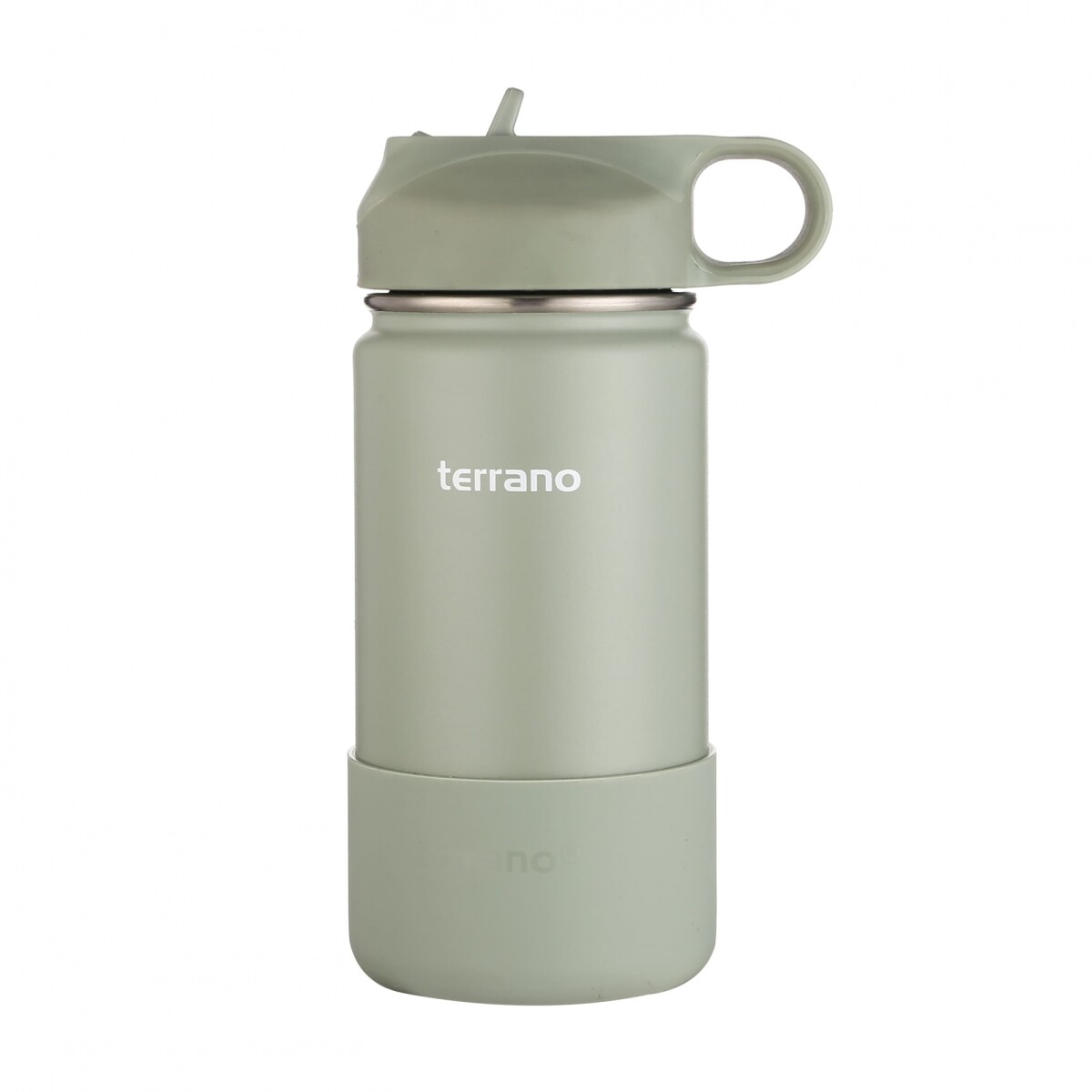 BOTELLA TERMICA TERRANO KIDS 350ML - VERDE OLIVA 