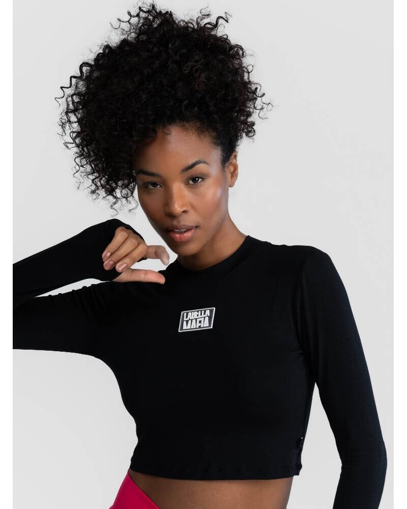REMERA TOP NEGRO BY LBM Negro