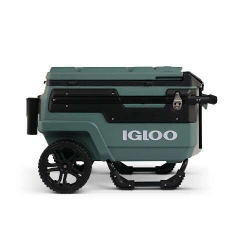 Conservadora Igloo 66 litros Trailmate Journey c/ ruedas Verde