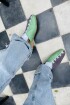 Suela Shoes Verde Y Violeta